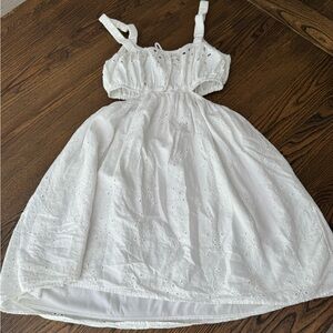 White Eyelet American Eagle sundress